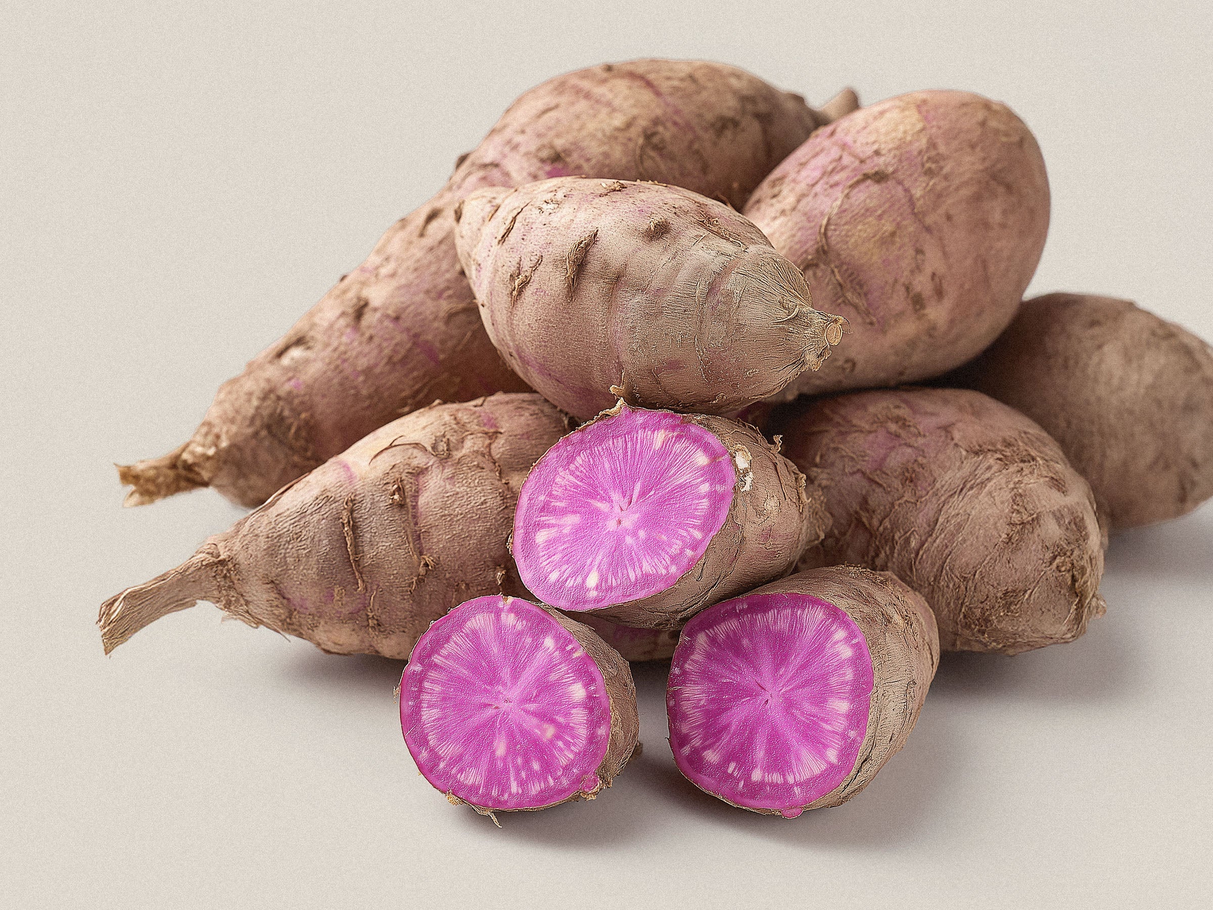 Ube purple yam — natural violet pigment root
